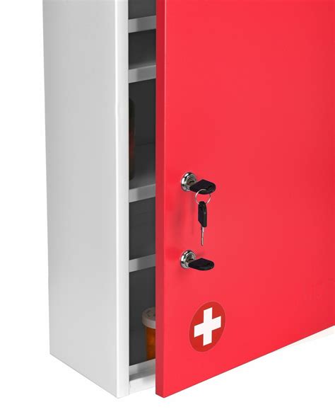 steel medicine cabinet uk|wall mounted locked medication cabinets.